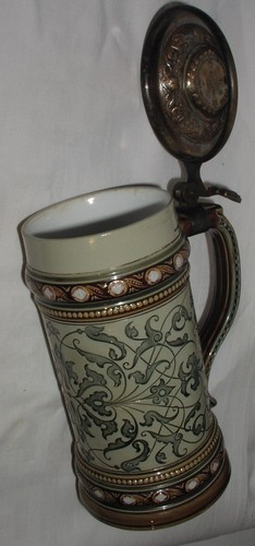 Liter mettlach bierkrug - 1/2,