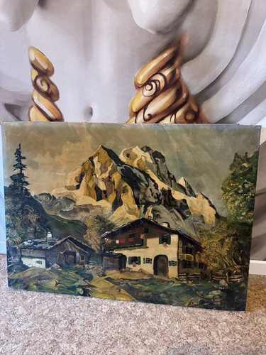 Antikes ölgemälde - antikes,