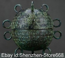 8 "Alte China Bronze Ware