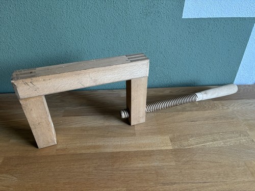 Holz schraubzwinge antik - holz,