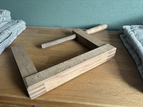 Holz schraubzwinge antik - holz,