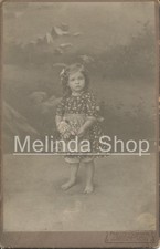 Antikes Foto Mädchenporträt