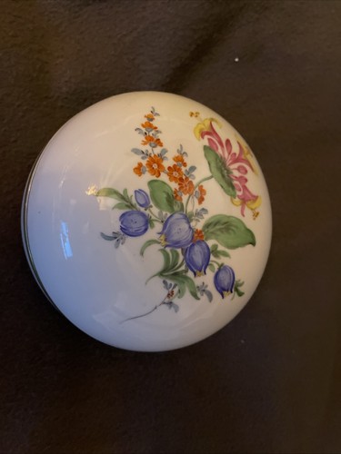 Meissen porzellan dose mit - porzellan,