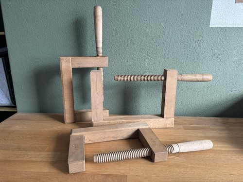 Holz schraubzwingen antik - holz,