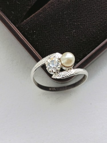 Antiker toi moi - ring, silber