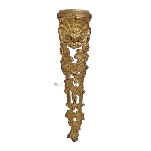 Bronze möbelbeschlag muschel - möbelbeschlag,