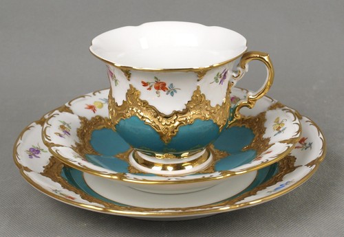 Meissen prunktasse große - meissen,