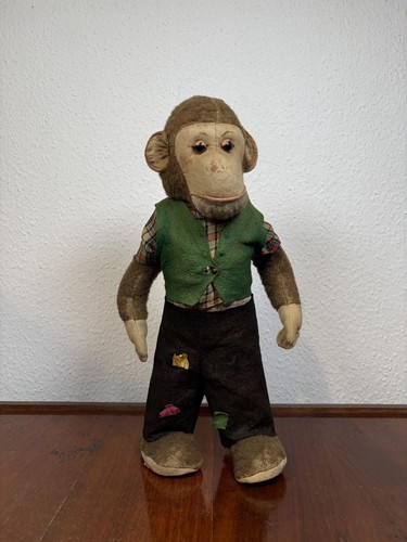 Antiker stoffaffe vagabund - antiker,