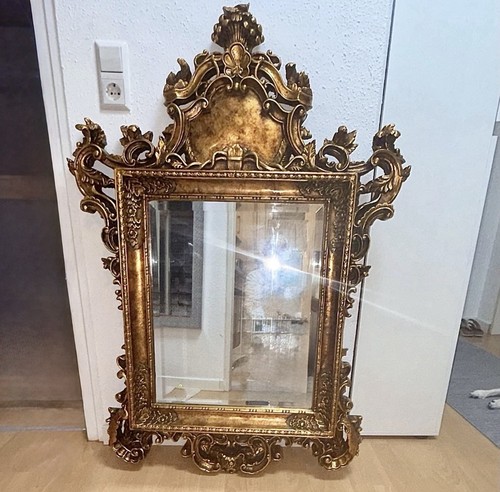 Antiker barock wandspiegel - antiker,
