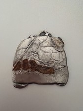 Antike Bergsteiger-Medaille um