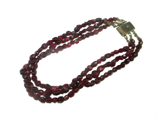 Historismus granat armband - granat,