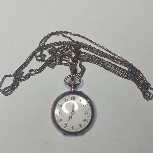 Taschenuhr mit halzkette - mit,